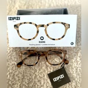 Izipizi Paris Reading Glasses - #C - Light Tortoise - +2.5 - NWT